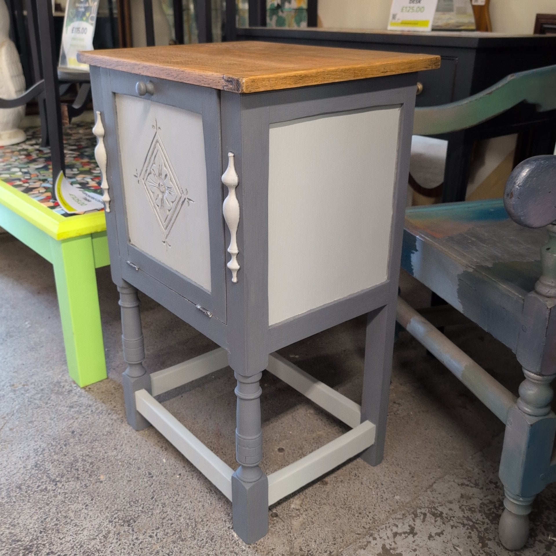Upcycled Cabinet by our Volunteer Liam